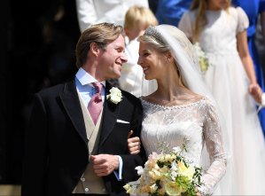 La familia real británica celebra boda por tercera vez en 12 meses: Lady Gabriella Windsor y Thomas Kingston (Fotos)