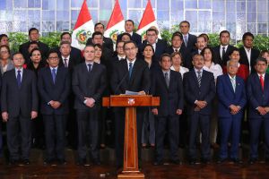 Martín Vizcarra plantea cuestión de confianza ante el Congreso de Perú