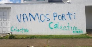 La casa del diputado José Mendoza amaneció con mensajes de amenazas (foto)