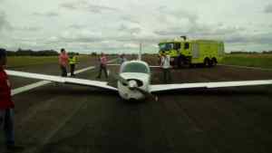 Una avioneta aterrizó de emergencia en aeropuerto de Barinas