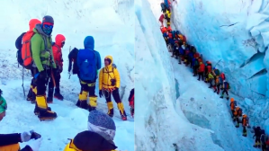 Hallaron sin vida a los tres alpinistas franceses víctimas de una avalancha en el Everest