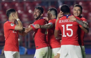 EN FOTOS: Chile presentó sus credenciales tras aplastar a Japón en Copa América