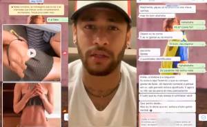 Neymar revela mensajes íntimos con la mujer que le acusa de violación