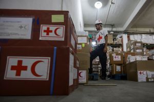 Llegan a Caracas otras 11 toneladas de ayuda humanitaria procedente de Panamá