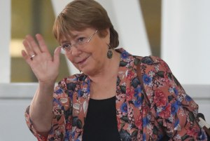 La primera jornada de Michelle Bachelet, apenas pisó el suelo venezolano