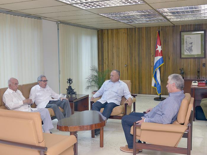 Así reseñó el diario oficialista Granma la visita de Diosdado Cabello al régimen cubano