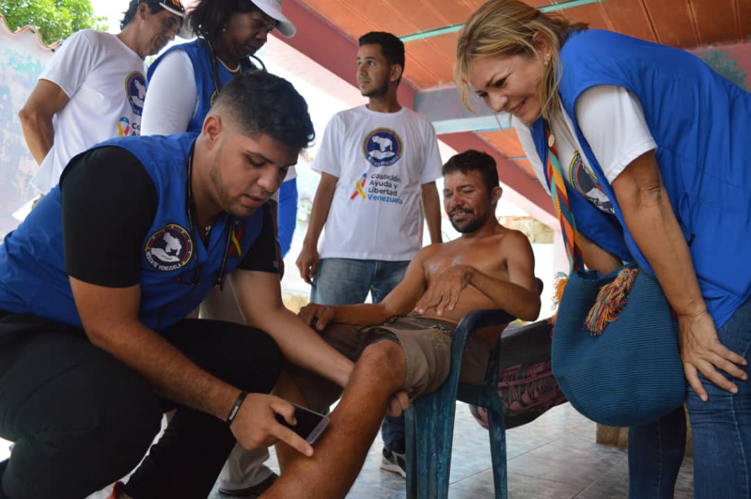 Rescate Venezuela y la Coalición Ayuda y Libertad atendió a 180 Margariteños en sus casas