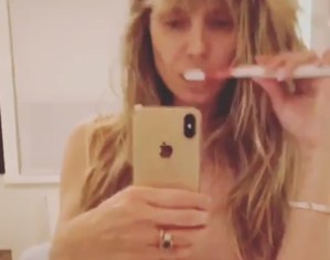 ¡Y pudo haber mostrado más! Heidi Klum presume sus cocos alemanes en Instagram (VIDEO)