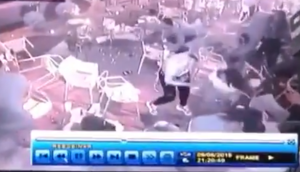 VIDEO: Cámara de seguridad grabó el instante cuando David Ortiz recibe el disparo