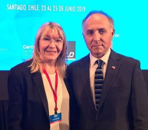 Luisa Ortega sostuvo encuentro con canciller de Chile para tratar la tragedia humanitaria que sufre Venezuela