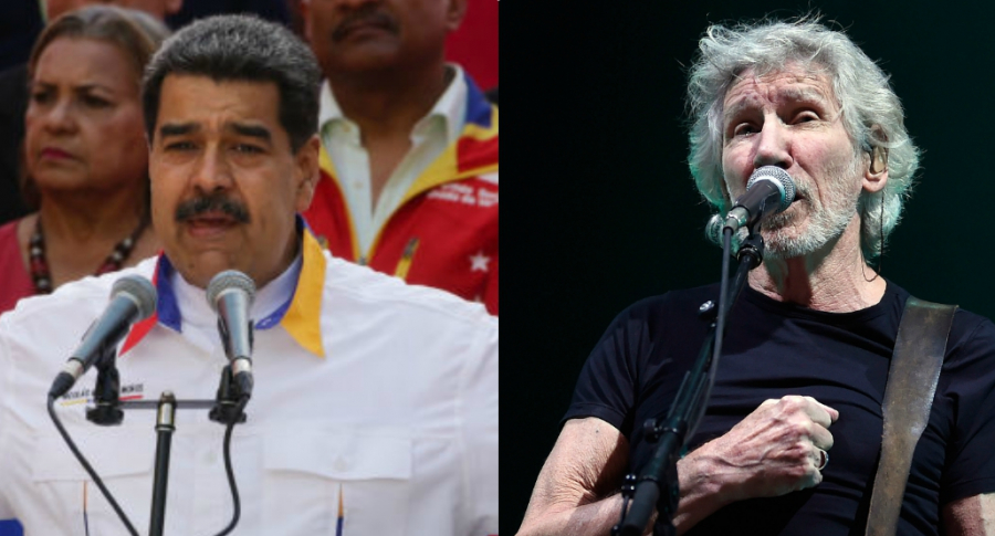 El “humilde” regalo que le dio Maduro a Roger Waters (VIDEO)
