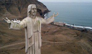 Dilema en Perú: ¿qué hacer con el Cristo “de la corrupción”? (Fotos)