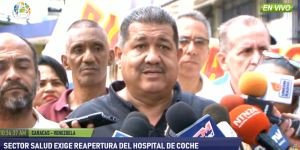 Fetrasalud exige reapertura del Hospital de Coche, cerrado desde noviembre de 2018