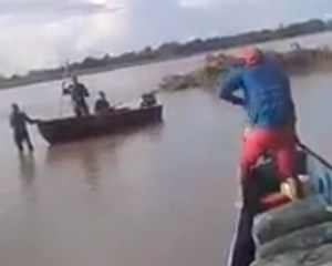Militares venezolanos tuvieron un incidente con contrabandistas en aguas colombianas