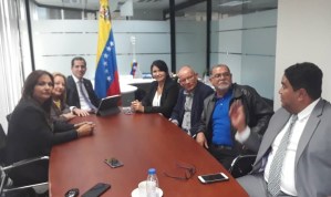 Fracción Parlamentaria de Cambiemos debatió Estatuto Electoral con Juan Guaidó