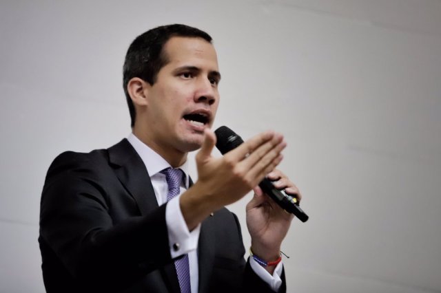 Juan Guaidó, imagen cortesía. 