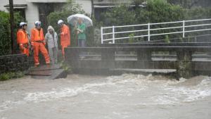 Las lluvias torrenciales en Japón causaron deslaves y una segunda víctima