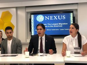 Lester Toledo expone la Crisis Humanitaria de Venezuela en la Cumbre Mundial NEXUS 2019