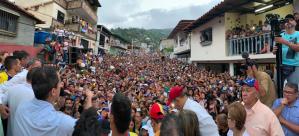 EN FOTOS: Así fue el CONTUNDENTE apoyo que recibió Guaidó en su visita a Trujillo