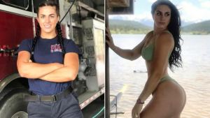 La llamaron débil y ahora es una SEXY bombero que te apaga ese fuego (FOTOS)