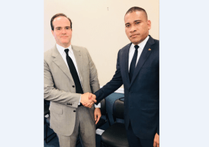 Leocenis García fue recibido en la Casa Blanca por el asesor de Trump del Hemisferio Occidental