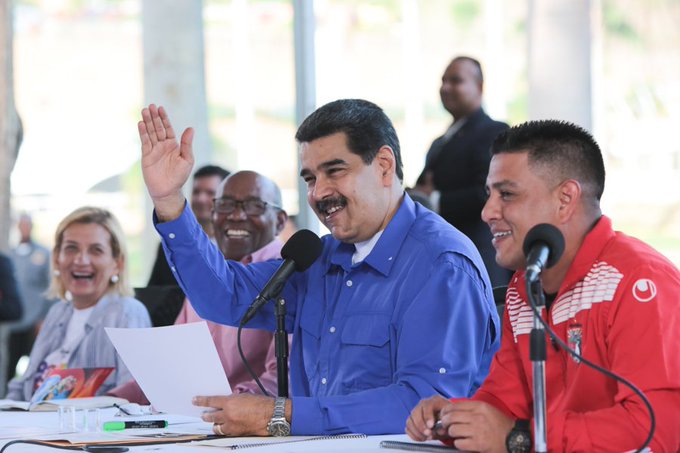 El chiste del día: Maduro tenía a punta de ponches a su “amigo” Oswaldo Guillén (VIDEO)