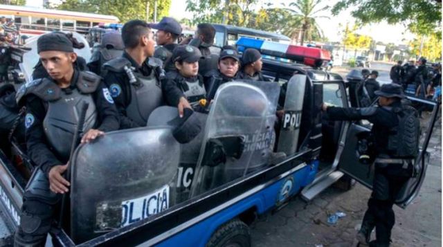 Fuerzas de Nicaragua encerraron a opositores en sus casas antes de la protesta contra Ortega