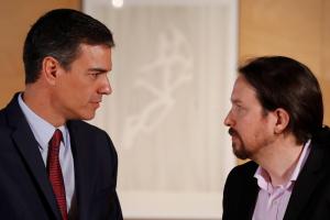 Pedro Sánchez y Pablo Iglesias se culpan por el bloqueo político en España