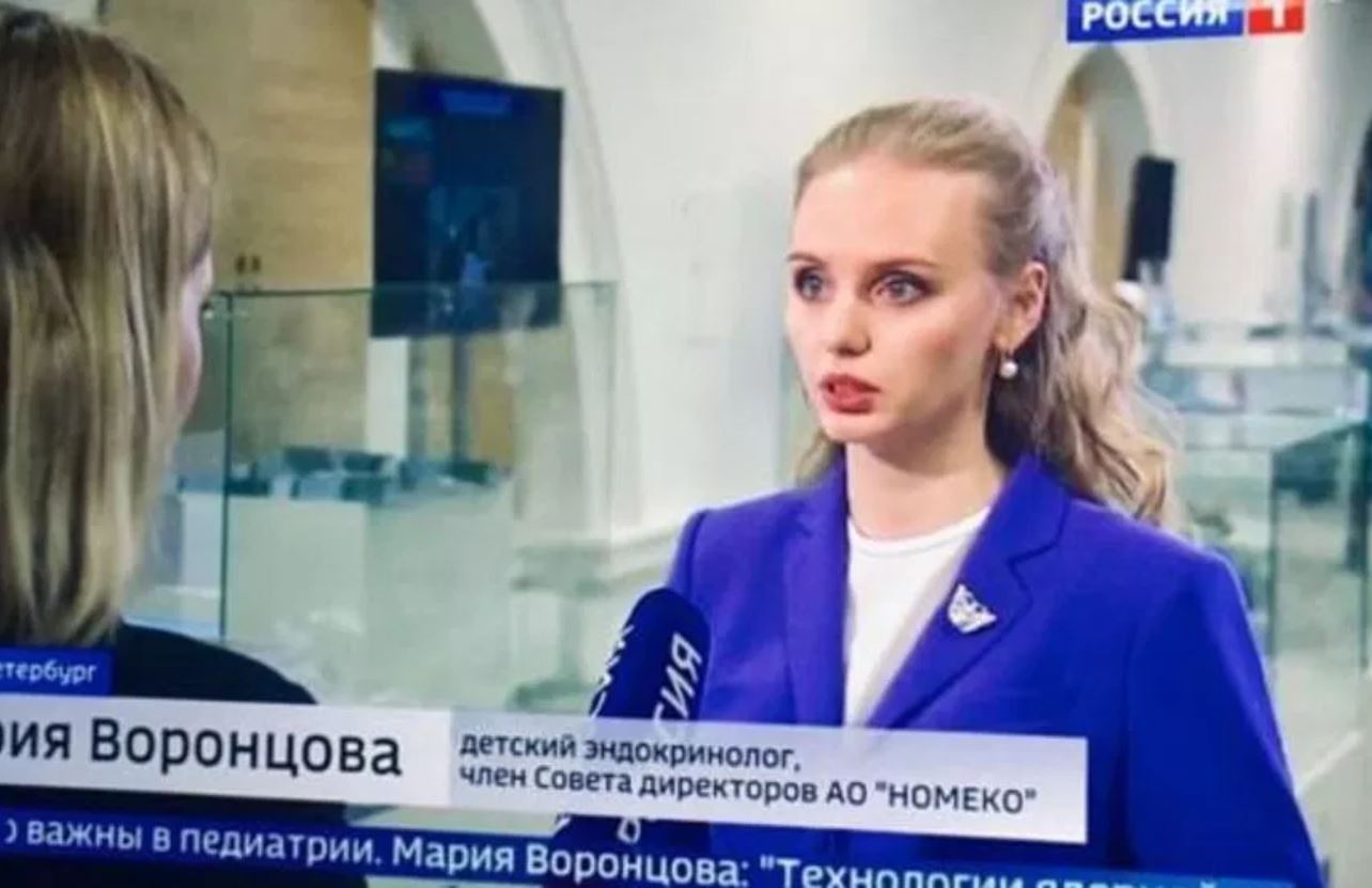 La hija de Putin sale del anonimato para revelar su proyecto para curar el cáncer