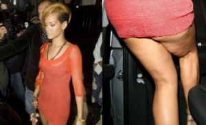 A Rihanna le cuelga el mondonguero: La TERRIBLE FOTO de nuestra chocomamasita en su peor momento