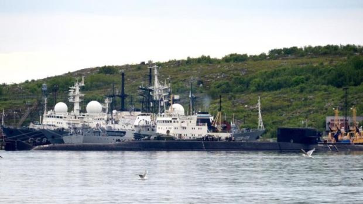 Incendio en submarino ruso se originó en compartimento de baterías