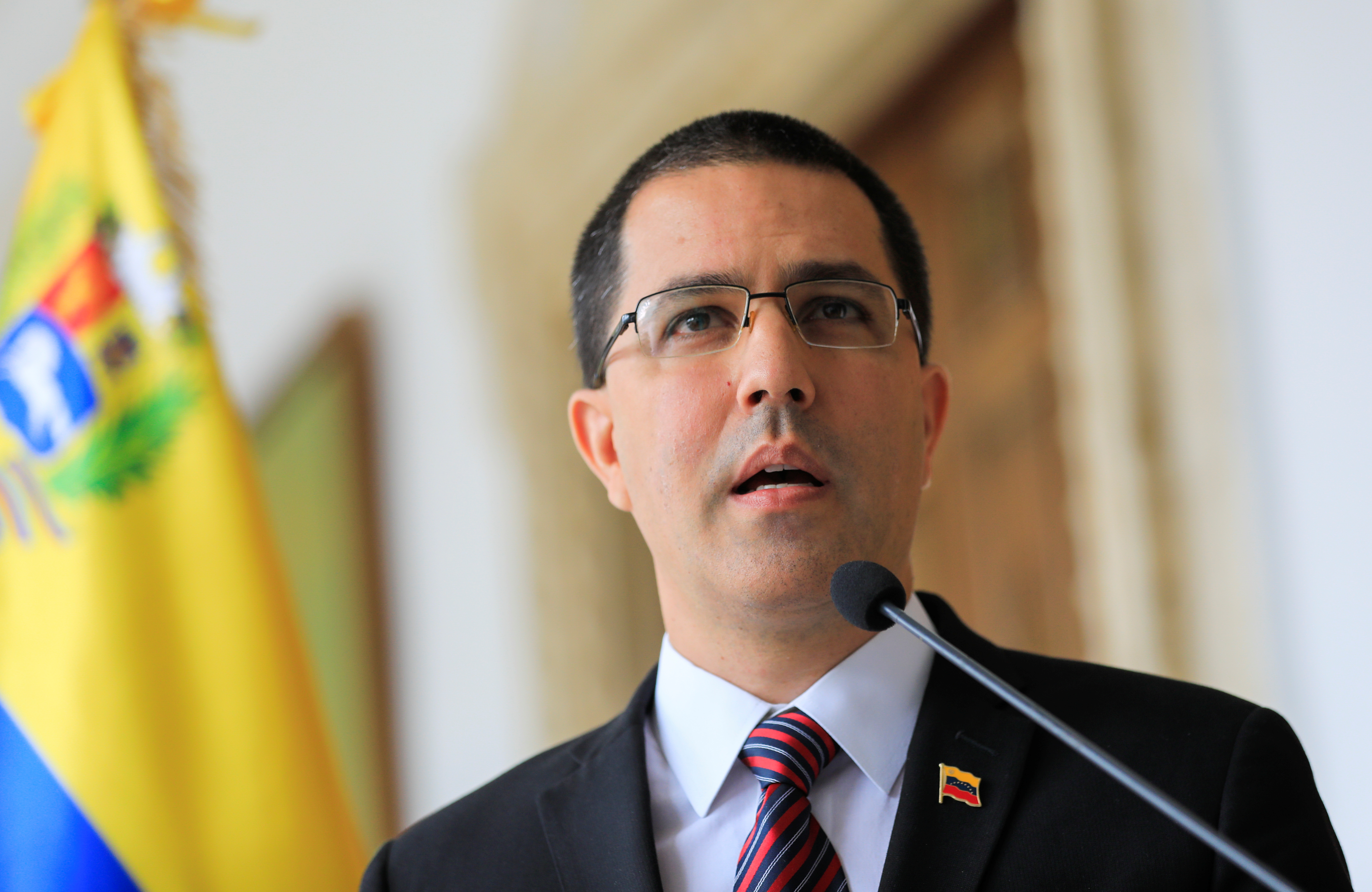 Arreaza presentó quejas sobre la Unión Europea y Bachelet por realizar denuncias sobre violación de DDHH en Venezuela