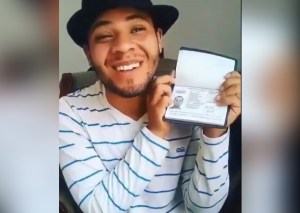 Alexander Beja tras obtener el pasaporte colombiano: No me alcanzan las palabras para agradecer (video)