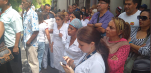 Trabajadores dejaron en evidencia la crisis hospitalaria del Oncólogico Luis Razetti (VIDEOS)