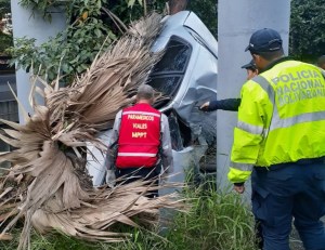 Comerciante portugués falleció en aparatoso accidente en la Valle-Coche #25Ago (Fotos)