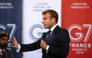 Macron llama a una “movilización de todas las potencias” contra incendios en Amazonía