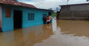 LLuvias causan inundaciones en varios sectores del estado Bolívar #6Ago (FOTOS)