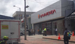 Intento de robo a un banco de Bogotá terminó con un muerto y un herido