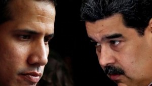Nicolás Maduro y Juan Guaidó se baten en una guerra política sin precedentes (VIDEO)