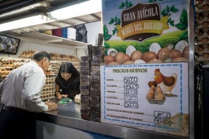 Precios de la carne, huevos y el pollo se elevaron drásticamente