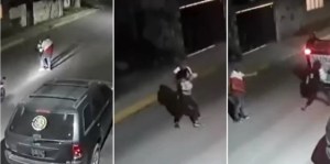 La heroica intervención de un mototaxista para salvar a una mujer de secuestro (VIDEO)