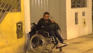 Un venezolano en silla de ruedas acuchilló a un joven en plena vía pública en Perú