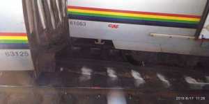Las FOTOS: Así quedó el vagón del Metro de Caracas que se descarriló #17Ago