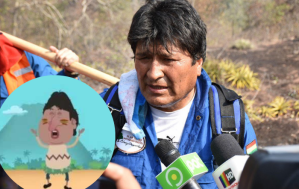 Por dárselas de “bomberito”, Evo Morales se perdió en la selva boliviana
