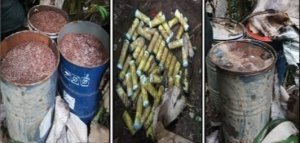 Incautan una tonelada de explosivos en la frontera entre Ecuador y Colombia