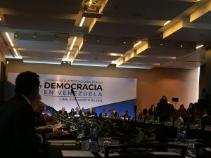 Grupo de Lima debate sobre crisis de Venezuela tras nuevas sanciones de Trump