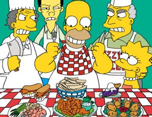 Recrearon todos los platos consumidos por Homero Simpson en un tour gastronómico (Fotos)