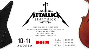 Un “Metallica Sinfónico” llega a la Sala Ríos Reyna con un espectáculo sin precedentes