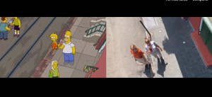 Fanáticas de Los Simpson recrean a la perfección una escena de la serie (Video)