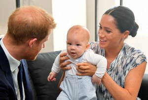 Archie asiste a su primer acto oficial con sus padres los duques de Sussex (Fotos)